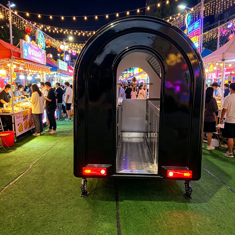 Wine With Beer Cocktail - Customized Luxury Mobile Bar Trailer with