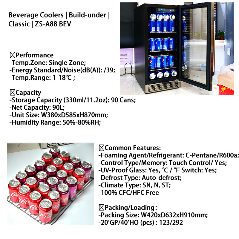 Oem Small Drink Bar Fridge Cus - Beer Wine Zone 评论和价格