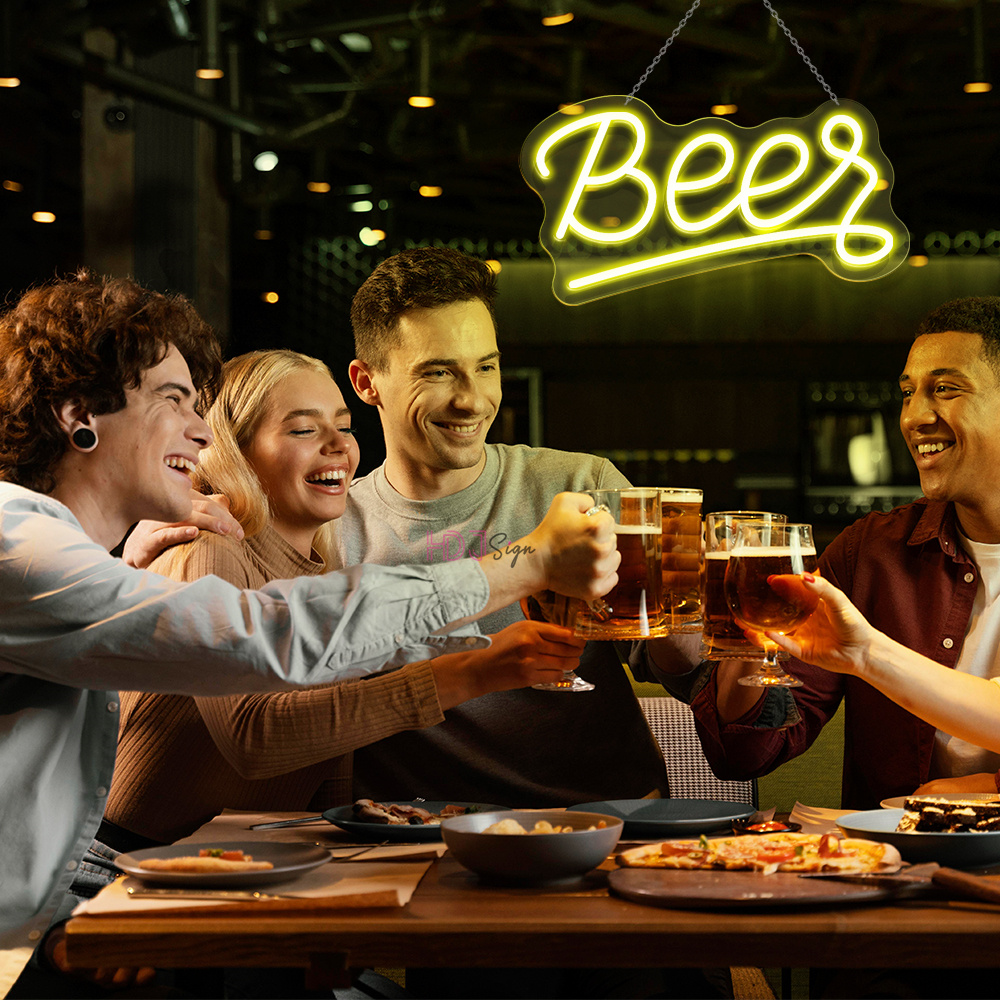 WHISKEY BAR Beer LED Neon Ligh - Wine Beer Whiskey Year 评论和价格