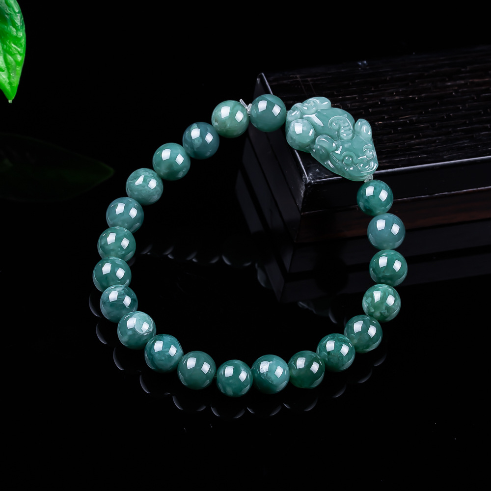 Natural Burmese Jadeite Pixiu  - Cocktail Shaker Set 评论和价格