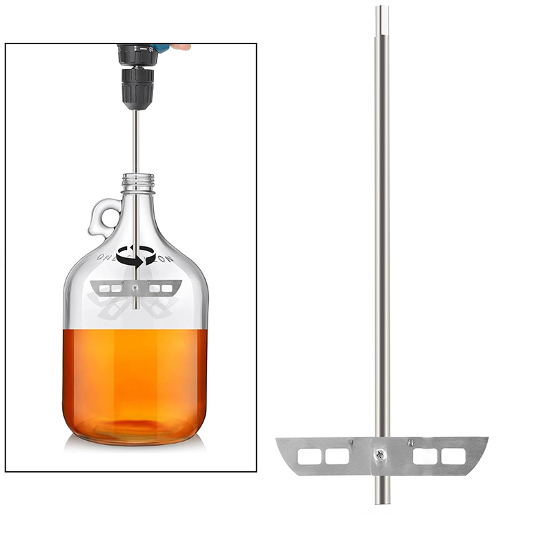 Stainless Steel Drill Stirrer, - Wine Beer And Mead 评论和价格