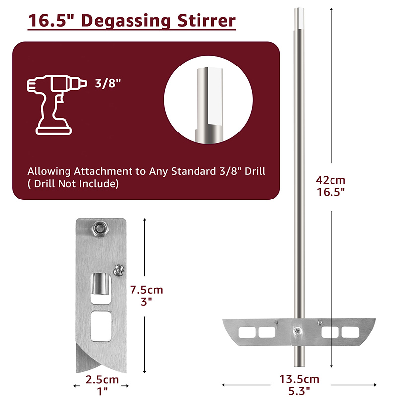 Stainless Steel Drill Stirrer, - Wine Beer And Mead 评论和价格