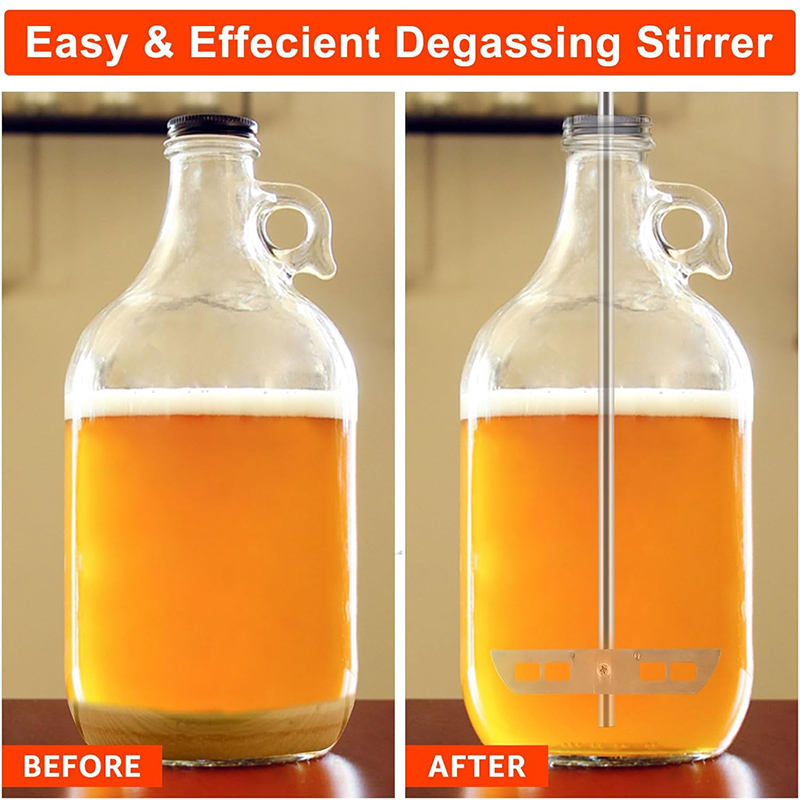 Stainless Steel Drill Stirrer, - Wine Beer And Mead 评论和价格