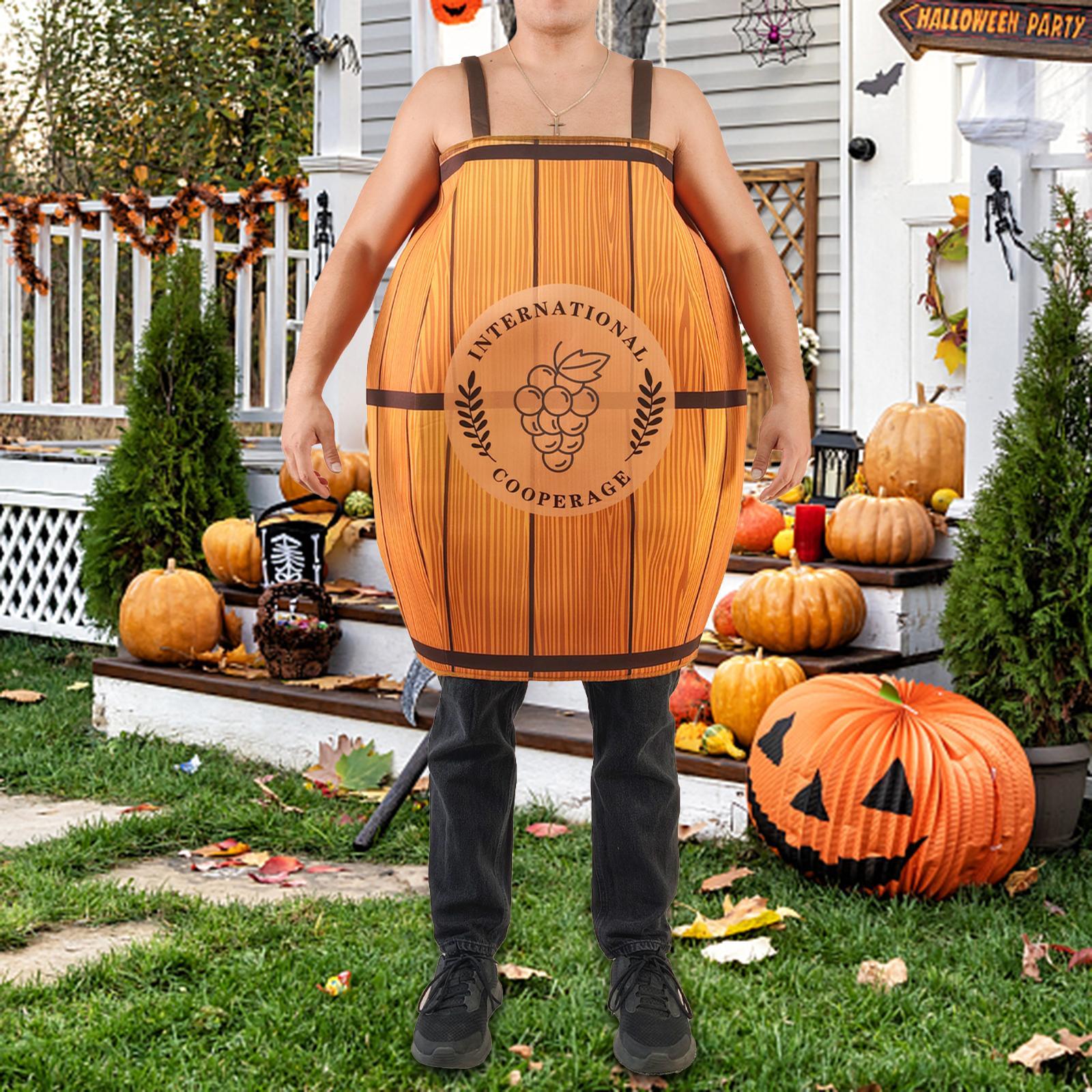 Halloween Wine Barrel Costume  - Wine Beer Festival 评论和价格