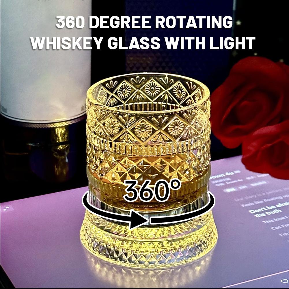 Rotating Whiskey Glass Creativ - Wine With Beer Cocktail 评论和价格