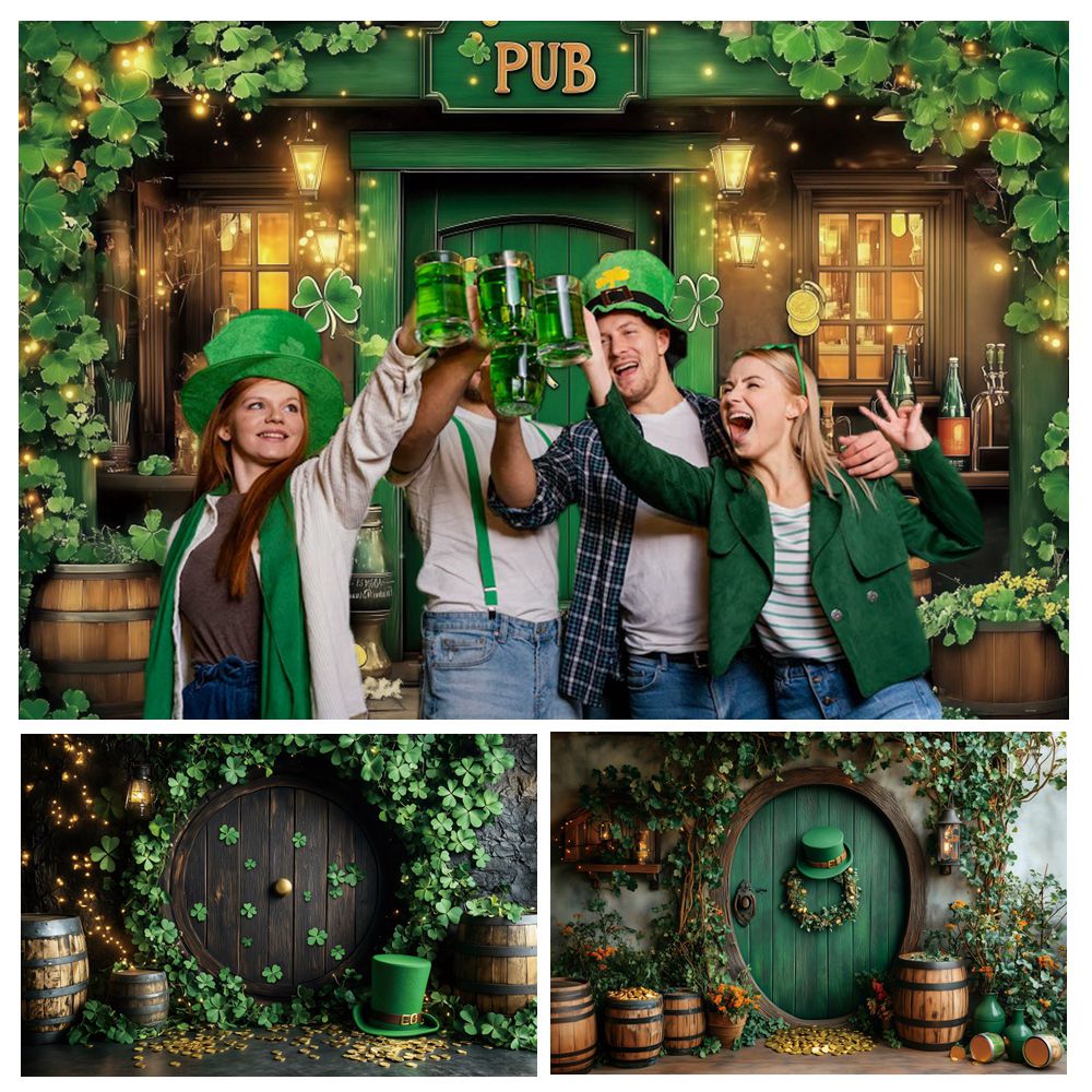 St. Patrick's Day Backdrop Ban - Wine Beer Festival 评论和价格