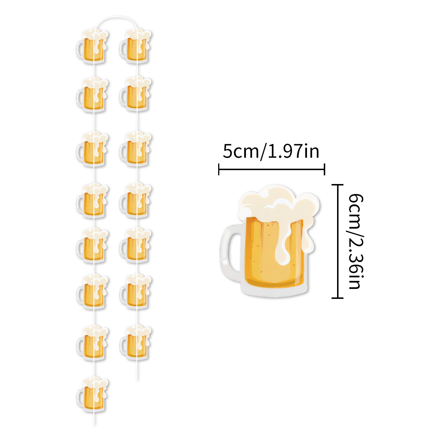 Wine Bottle Beer Hanging Garla - Wine Beer Festival 评论和价格