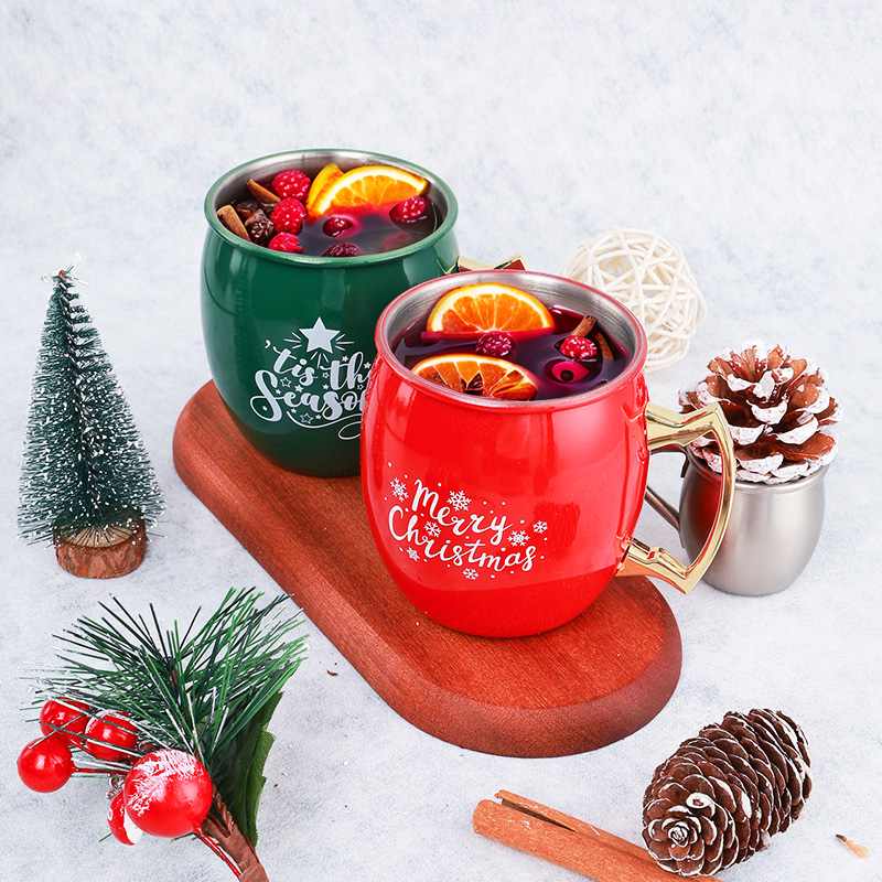 Christmas Festival Mugs, Red W - Wine Beer Festival 评论和价格