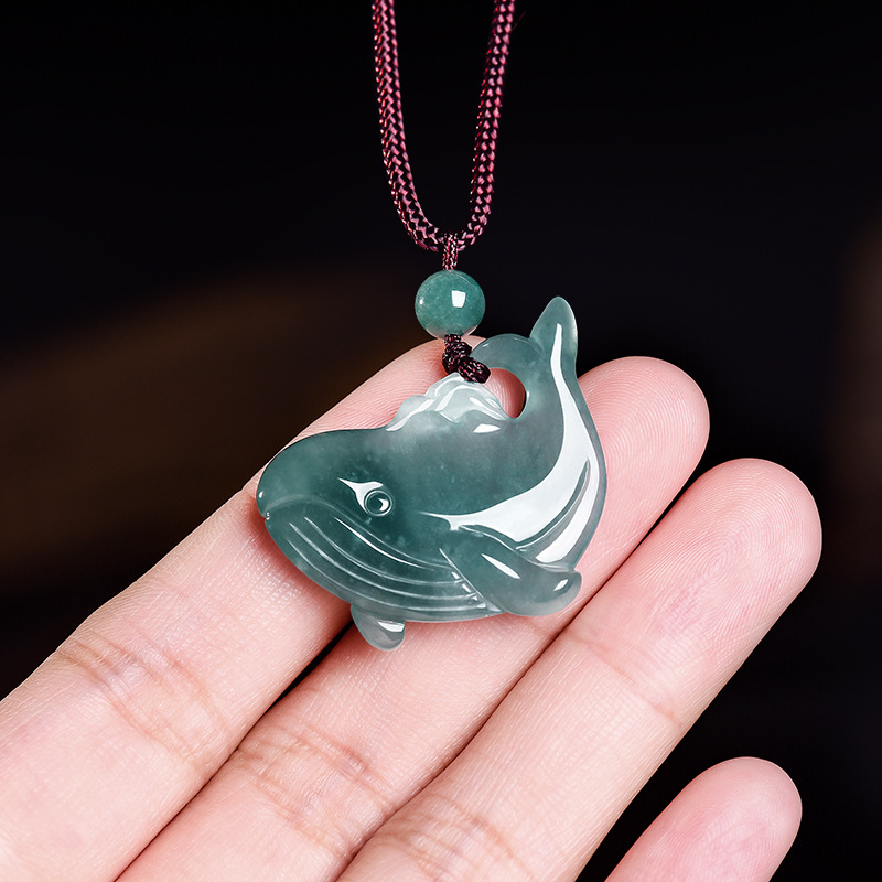 Natural Burmese Jadeite Whale  - Cocktail Shaker Set 评论和价格
