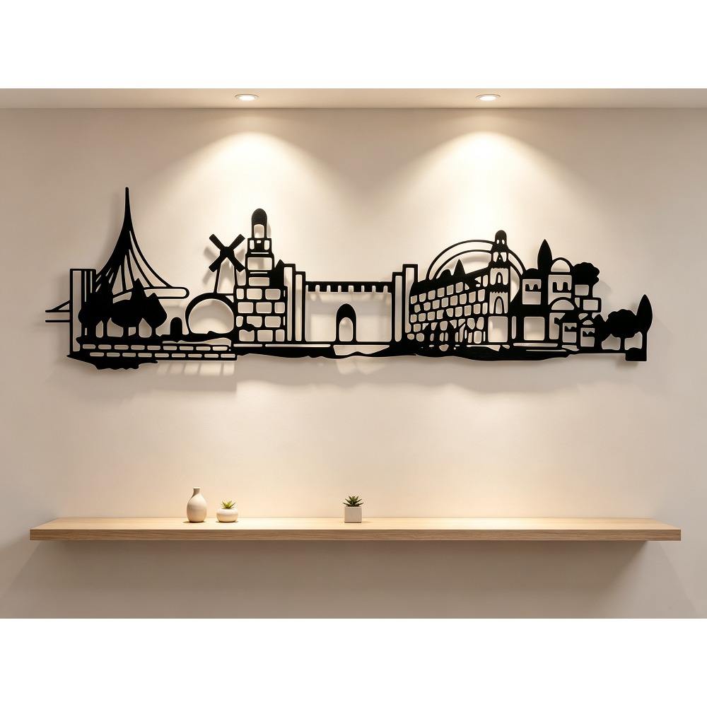 CIFBUY Metal Wall Art Jerusale - Cocktail Shaker Set 评论和价格