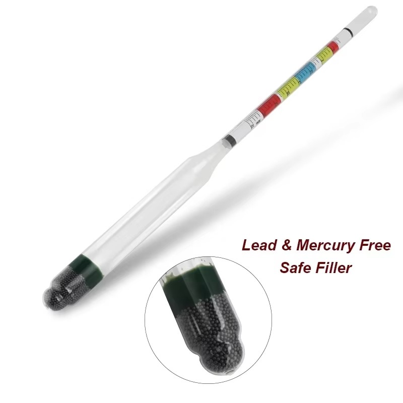 Hydrometer Tester & 250ml Meas - Wine Beer And Mead 评论和价格