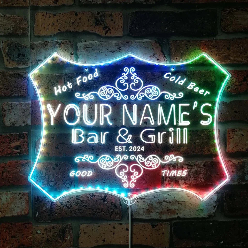 Personalized Your Name Bar & G - Wine With Beer Name 评论和价格
