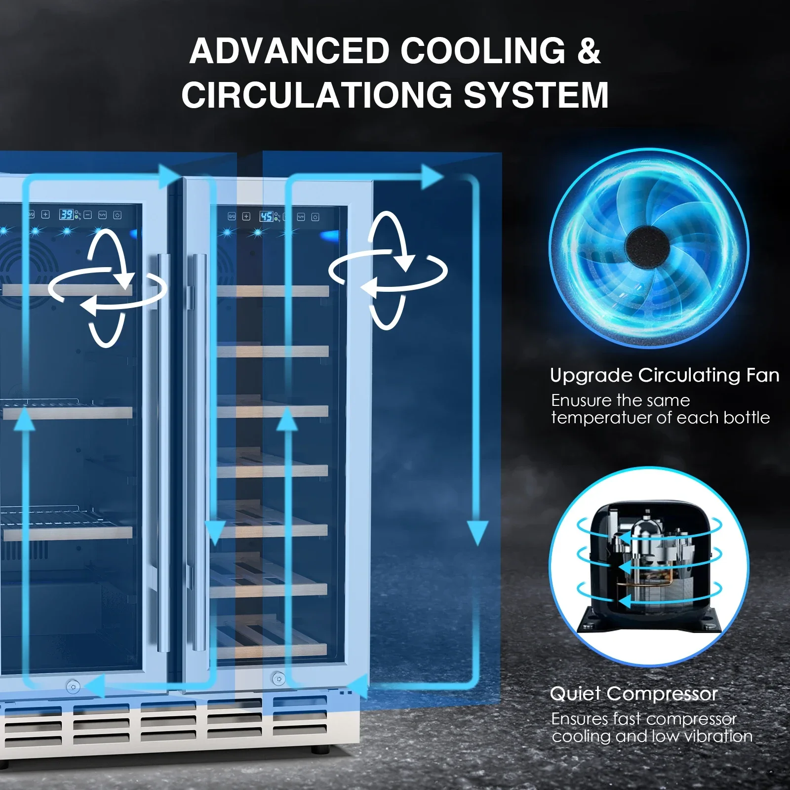Wine and Beverage Refrigerator - Beer Wine Zone 评论和价格