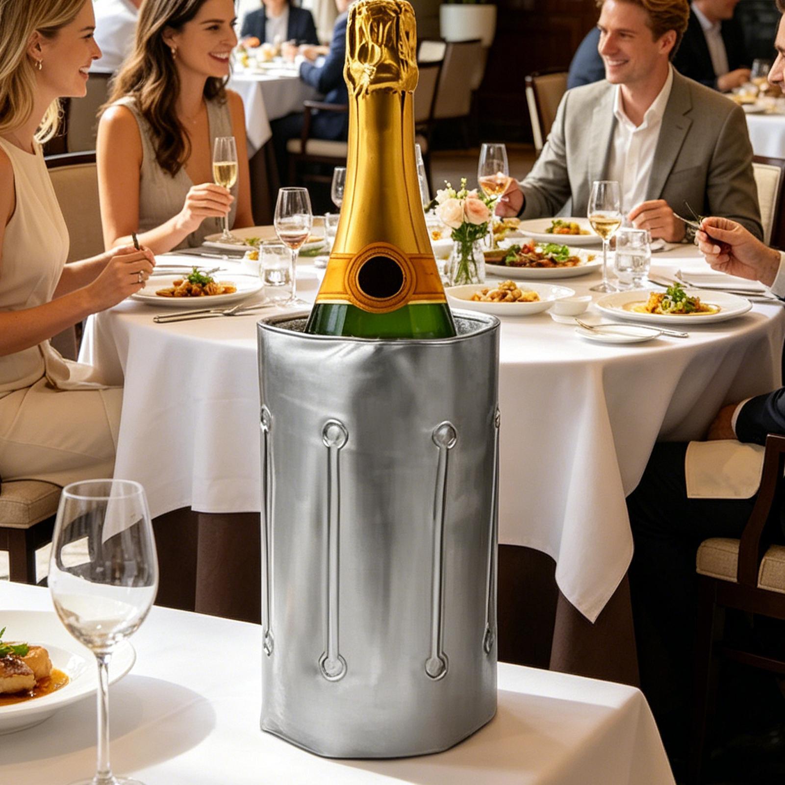 Wine Bottle Cooler Flexible Re - Wine Chiller Sleeve 评论和价格