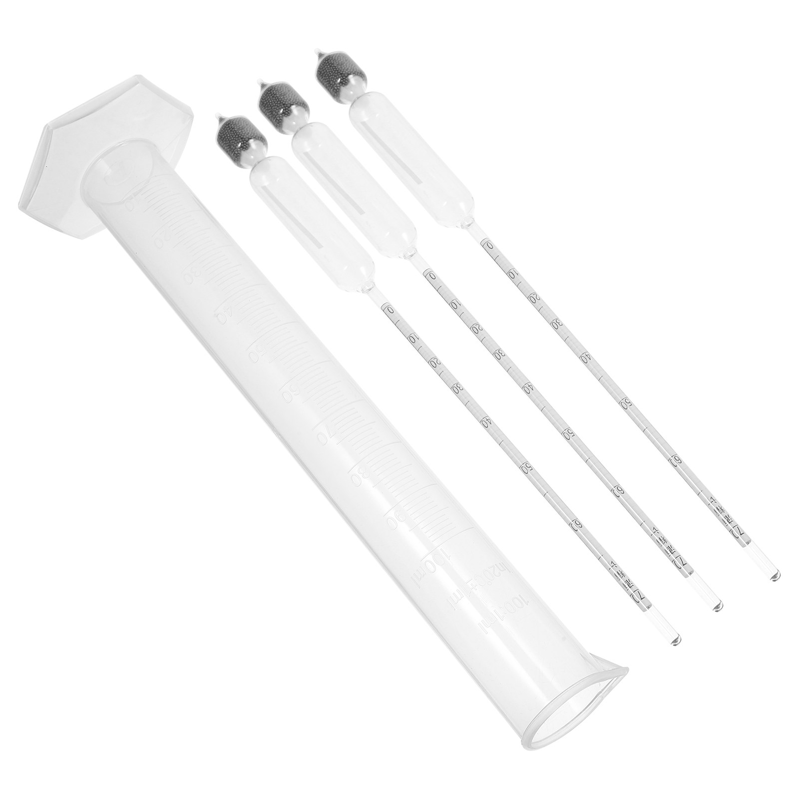 1Set Glass Alcohol Meter Hydro - Wine Beer And Mead 评论和价格