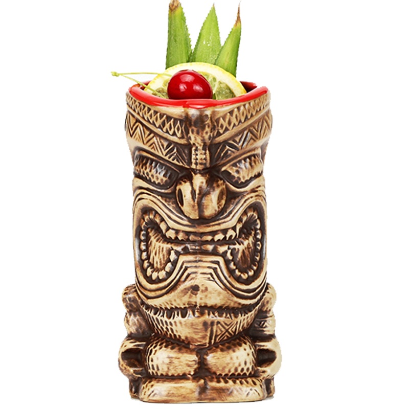 400ml Tiki Mugs Cocktail Cup B - Wine With Beer Cocktail 评论和价格