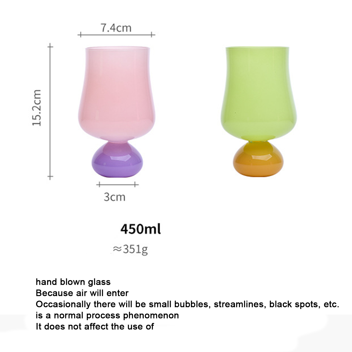 (Can Engrave Logo) 450ML Cryst - Wine Beer Logo 评论和价格
