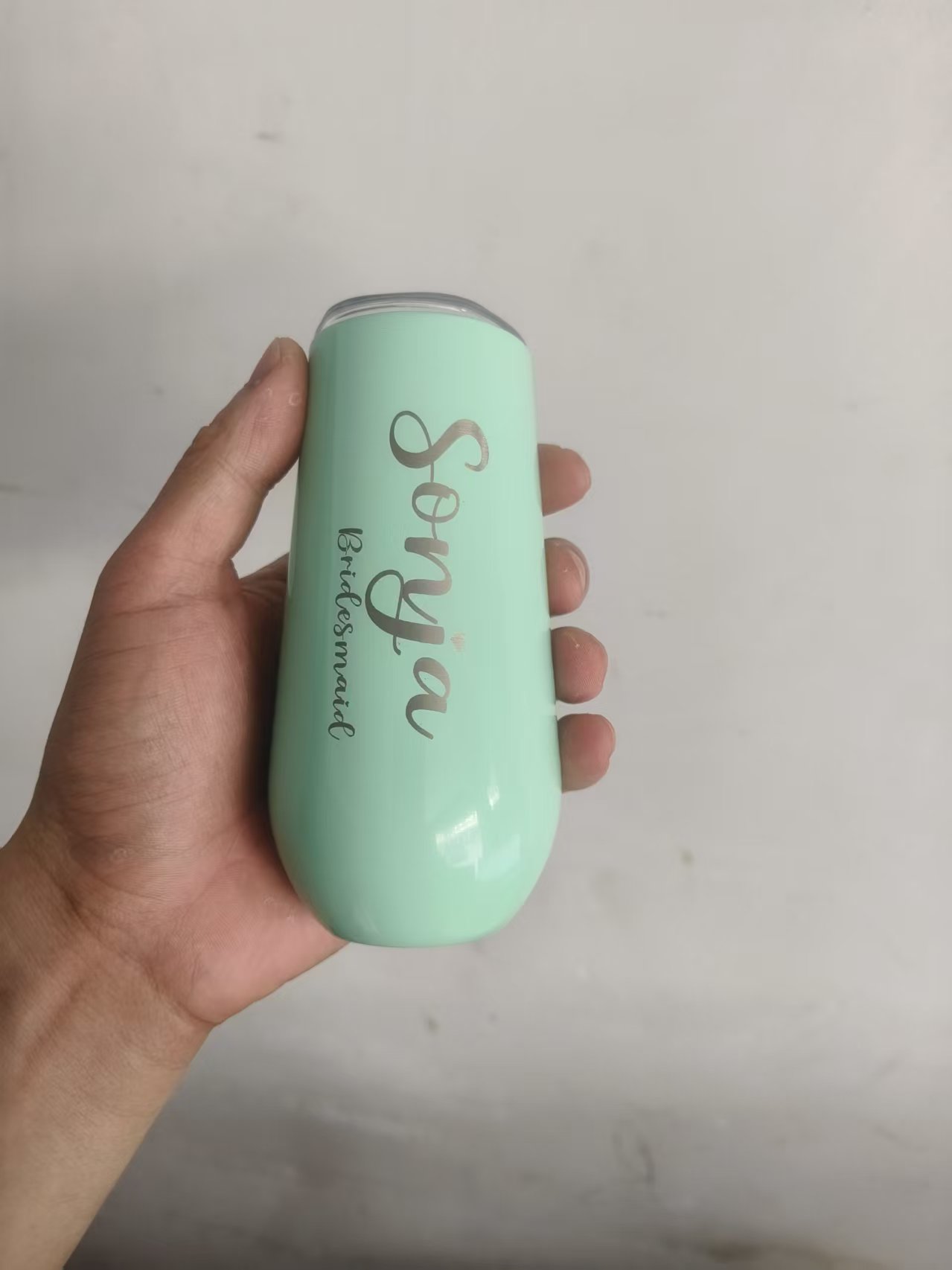 custom wedding name 6oz Stainl - Wine With Beer Name 评论和价格